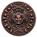 2021 Niue 2 oz Silver Shield of Athena with Copper Plating