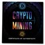 2021 Niue 50 gram Silver Antique Crypto Mining