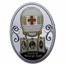 2021 Niue Silver Faberge Eggs: The Red Cross Egg