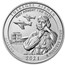 2021-P 5 oz Silver ATB Tuskegee Airmen, AL (w/Box & COA)