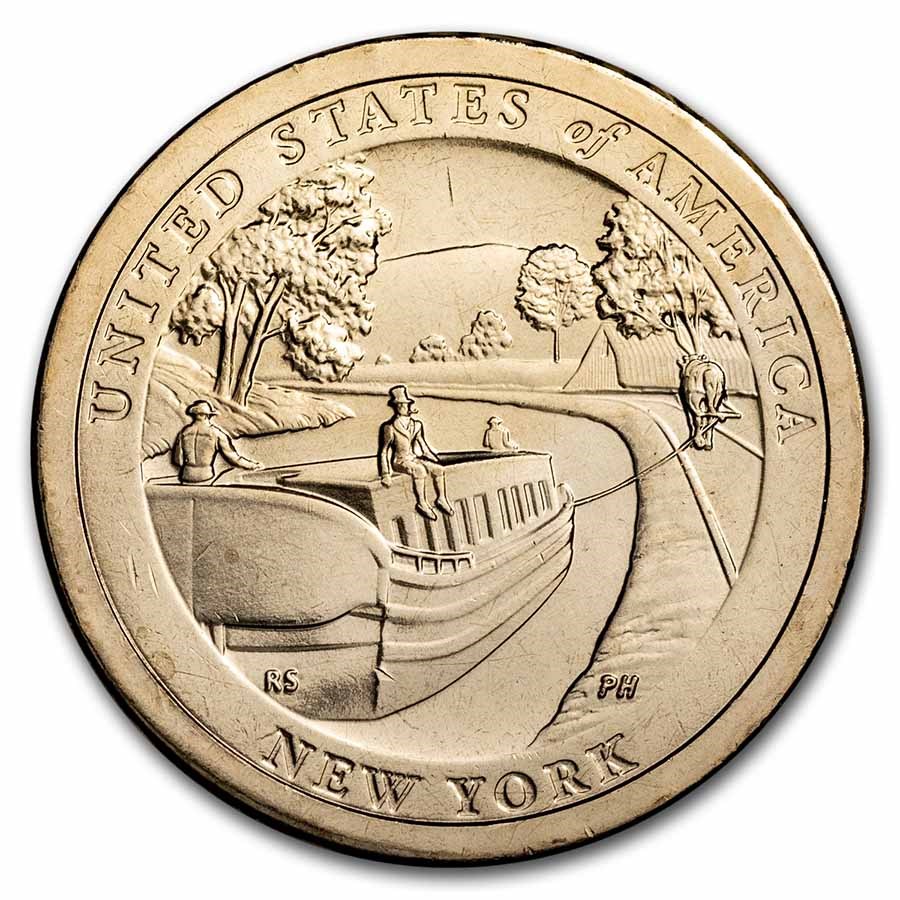 2021-P American Innovation $1 Erie Canal BU (NY)