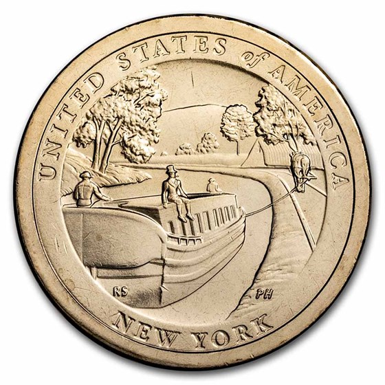 2021-P American Innovation $1 Erie Canal BU (NY) 2021-P American Innovation $1 Erie Canal BU (NY)