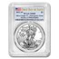 2021 (P) American Silver Eagle MS-69 PCGS (First Day of Issue)