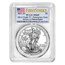 2021 (P) American Silver Eagle MS-69 PCGS (FirstStrike)