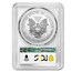 2021 (P) American Silver Eagle MS-70 PCGS (First Day of Issue)