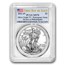 2021 (P) American Silver Eagle MS-70 PCGS (First Day of Issue)