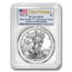 2021 (P) American Silver Eagle MS-70 PCGS (FirstStrike)