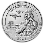2021-P ATB Quarter Tuskegee Airmen National Historic 40-Coin Roll