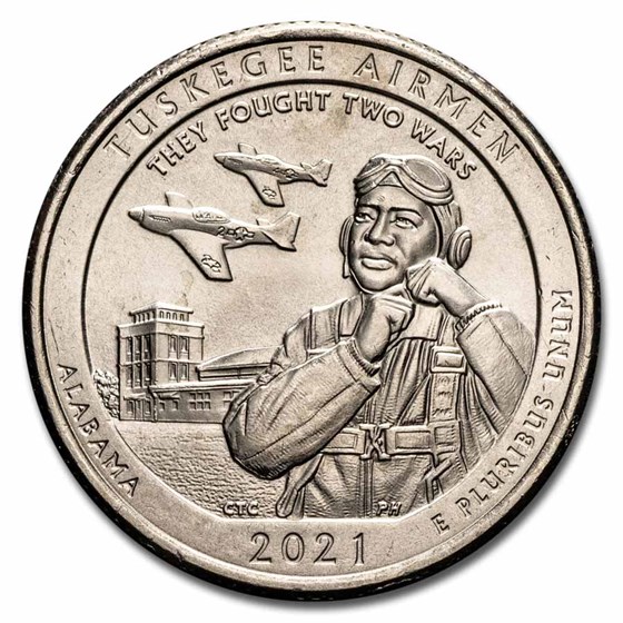 2021-P ATB Quarter Tuskegee Airmen National Historic Site BU 2021-P ATB Quarter Tuskegee Airmen National Historic Site BU