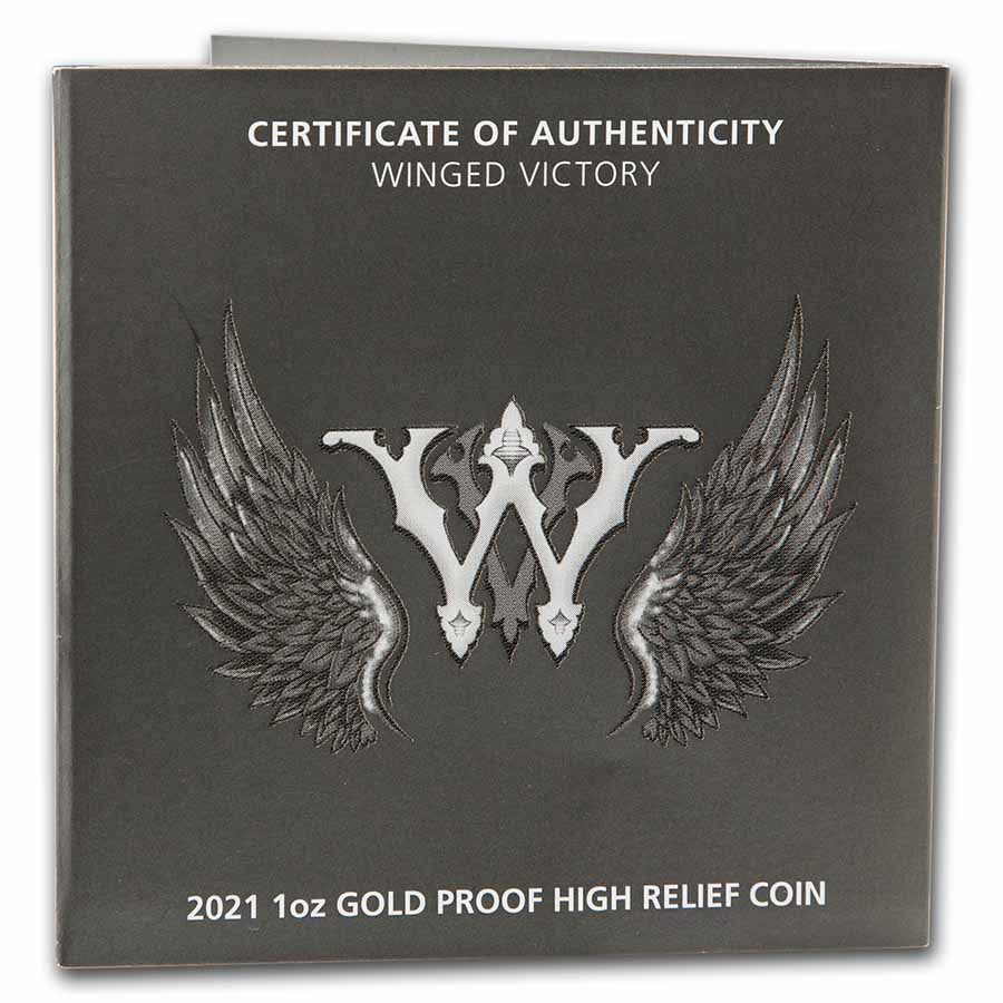 Buy 2021-P Australia 1 oz Gold Winged Victory High Relief Proof