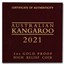 2021-P Australia 2 oz Gold Kangaroo Proof (High Relief)