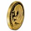 2021-P Australia 5 oz Gold Mythical Creatures Unicorn Proof