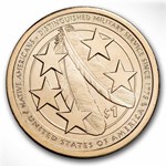 2021-P Native Amer $1 - Eagle Feathers BU (25-Coin Roll)
