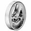 2021-P Tuvalu 2 oz Silver The Simpsons: Bart Simpson Proof HR