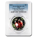 2021 Palau 1 oz Silver $5 Lady Luck PR-69 DCAM PCGS (FDI) 2021 Palau 1 oz Silver $5 Lady Luck PR-69 DCAM PCGS (FDI)