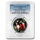 2021 Palau 1 oz Silver $5 Lady Luck PR-70 DCAM PCGS (FDI) 2021 Palau 1 oz Silver $5 Lady Luck PR-70 DCAM PCGS (FDI)
