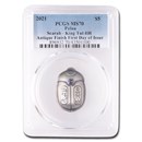 2021 Palau 1 oz Silver Scarab Shaped Coin MS-70 PCGS (FDI) 2021 Palau 1 oz Silver Scarab Shaped Coin MS-70 PCGS (FDI)