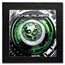 2021 Palau 3 oz Silver Black Proof Cyborg Revolution: Alien