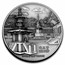 2021 Palau 3 oz Silver Pagoda of Many Treasures: Dabotap