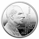 2021 Prince Philip, Duke of Edinburgh 5 oz Silver Proof