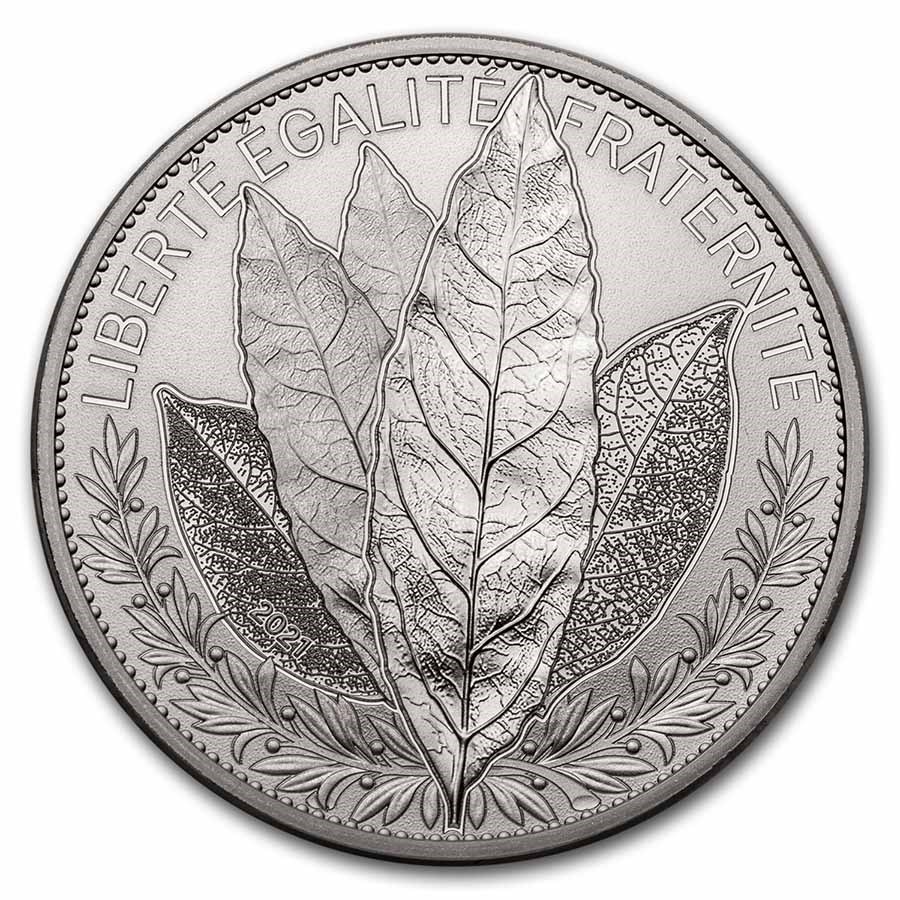 2021 Proof Silver €20 Nature of France (The Laurel)