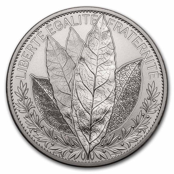 2021 Proof Silver €20 Nature of France (The Laurel) 2021 Proof Silver €20 Nature of France (The Laurel)
