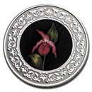 2021 RCM 1/4 oz Silver $3 Floral Emblems: PEI Lady's Slipper