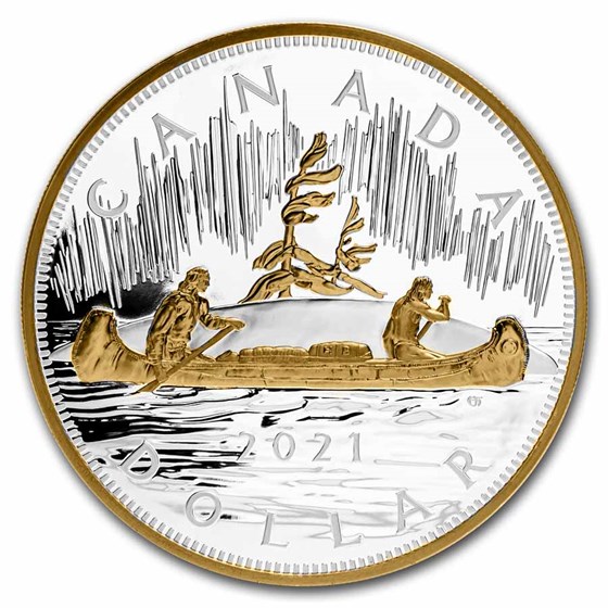 2021 RCM 1 Kilo Ag $1 The Quintessential Voyageur Dollar 2021 RCM 1 Kilo Ag $1 The Quintessential Voyageur Dollar