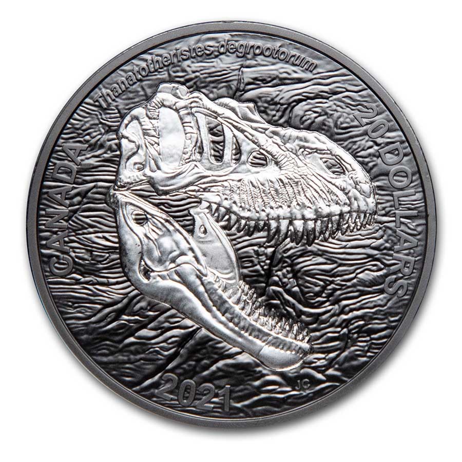 Buy 2021 Canadian 1 oz Silver Dinosaurs: Reaper of Death | APMEX