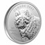 2021 RCM 10 oz Silver $100 Robert Bateman Wolf Sketch Proof