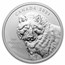 2021 RCM 10 oz Silver $100 Robert Bateman Wolf Sketch Proof