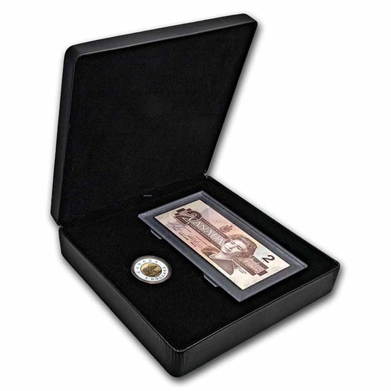 2021 RCM Numismatic Set 25 Yrs of the $2 Piece: From Bill to Coin 2021 RCM Numismatic Set 25 Yrs of the $2 Piece: From Bill to Coin