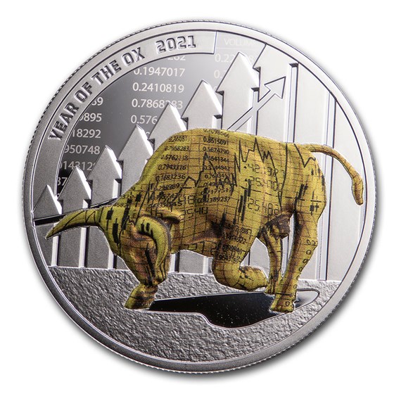 2021 Republic of Cameroon 1 oz Silver Year of the Ox: Time to Win 2021 Republic of Cameroon 1 oz Silver Year of the Ox: Time to Win