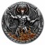 2021 Republic of Cameroon 2 oz Antique Silver Beelzebub
