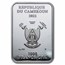 2021 Republic of Cameroon Black Proof Silver Tarot: Strength
