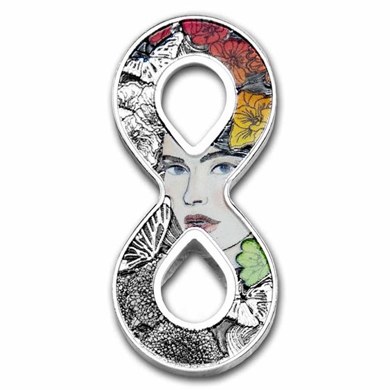 2021 Republic of Cameroon Silver All The Colors Of Life "8" 2021 Republic of Cameroon Silver All The Colors Of Life "8"