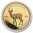 2021 Republic of Chad 1 oz Gold Mandala Antelope BU