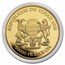 2021 Republic of Chad 1 oz Gold Mandala Antelope BU
