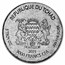 2021 Republic of Chad 5 oz Silver Anubis (Antiqued)