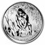 2021 Republic of Congo 1 oz Silver Silverback Gorilla (Prooflike)