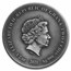 2021 Republic of Ghana 1/2 oz Silver Red Deer