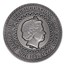 2021 Republic of Ghana 1 kilo Silver Mandala Collection: Elephant