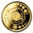2021 Republic of Ghana 1 oz Gold 20 Dollar Space Alien Colorized