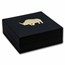 2021 Republic of Ghana 1 oz Gold Woolly Rhinoceros Proof