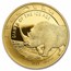 2021 Republic of Ghana 1 oz Gold Woolly Rhinoceros Proof