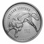 2021 Republic of Ghana 1 oz Silver 5 Cedi African Leopard BU