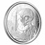 2021 Republic of Ghana 1 oz Silver 5 Dollar Space Alien BU