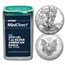 2021 (S) 1 oz American Silver Eagles (20-Coin MintDirect® Tube)