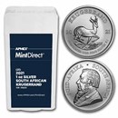 2021 S. Africa 1 oz Silver Krugerrand (25-Coin MintDirect® Tube) 2021 S. Africa 1 oz Silver Krugerrand (25-Coin MintDirect® Tube)