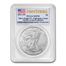 2021 (S) American Silver Eagle MS-70 PCGS (FirstStrike®)
